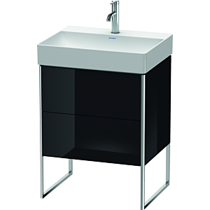 Duravit XSquare Duravit XSquare XS444204040 58.4x49.1x46cm, 2 pull-outs, black high gloss