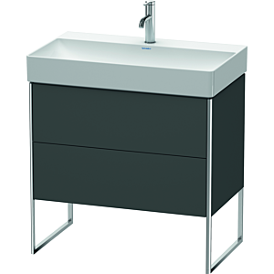 Duravit XSquare Duravit XSquare XS444304949 78.4x49.1x46cm, 2 pull-outs, Graphit matt