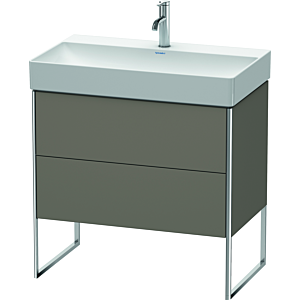 Duravit XSquare Duravit XSquare XS444309090 78.4x49.1x46cm, 2 pull-outs, flannel gray, satin finish