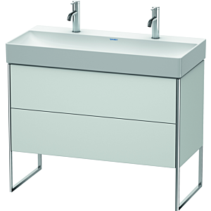 Duravit XSquare Waschtisch-Unterschrank XS444403636 98,4x49,1x46cm, 2 Auszüge, weiß seidenmatt