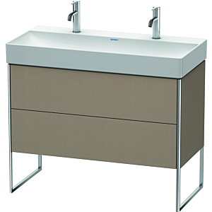Duravit XSquare Duravit XS444407575 98,4x49,1x46cm, 2 tiroirs, Lin