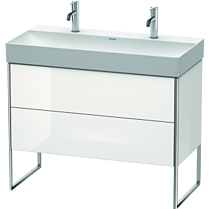 Duravit XSquare Duravit XSquare XS444408585 98.4x49.1x46cm, 2 pull-outs, white high gloss
