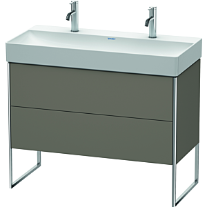 Duravit XSquare Duravit XSquare XS444409090 98.4x49.1x46cm, 2 pull-outs, flannel gray, satin finish