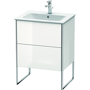 Duravit XSquare Duravit XS444502222 61x59,2x47,8cm, 2 coulissants, blanc brillant