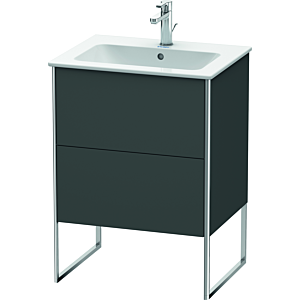 Duravit XSquare Duravit XS444504949 61x59.2x47.8cm, 2 coulissants, Graphit matt
