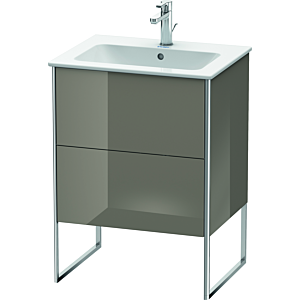 Duravit XSquare Duravit XS444508989 61x59.2x47.8cm, 2 coulissants, gris flanelle brillant