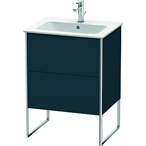Duravit XSquare Duravit XS444509898 61x59.2x47.8cm, 2 coulissants, bleu nuit soie mat