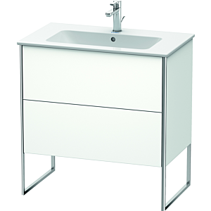 Duravit XSquare Waschtisch-Unterschrank XS444601818 81x59,2x47,8cm, 2 Auszüge, weiß matt
