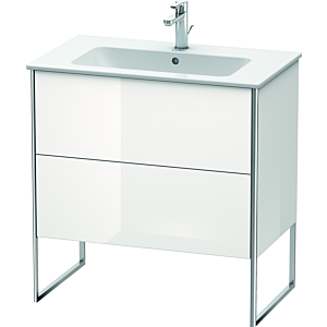 Duravit XSquare Duravit XS444602222 81x59,2x47,8cm, 2 tiroirs, blanc brillant