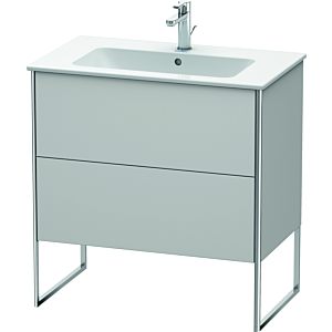 Duravit XSquare Duravit XS444603939 81x59,2x47,8cm, 2 tiroirs, blanc nordique satiné