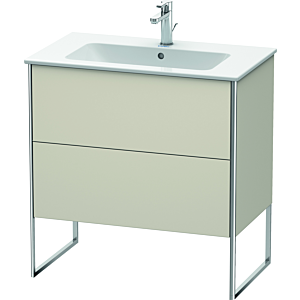 Duravit XSquare Duravit XSquare XS444609191 81x59.2x47.8cm, 2 pull-outs, Taupe