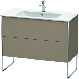 Duravit XSquare Waschtisch-Unterschrank XS444707575 101x59,2x47,8cm, 2 Auszüge, Leinen