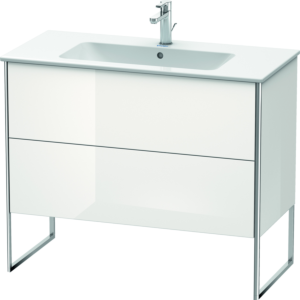 Duravit XSquare Duravit XS444708585 101x59,2x47,8cm, 2 tiroirs, blanc brillant