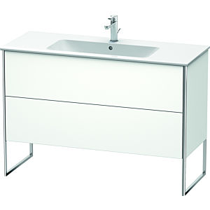 Duravit XSquare Duravit XS444801818 121x59,2x47,8cm, 2 tiroirs, blanc mat