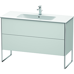 Duravit XSquare Waschtisch-Unterschrank XS444803636 121x59,2x47,8cm, 2 Auszüge, weiß seidenmatt