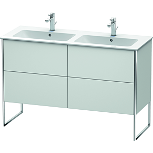 Duravit XSquare Duravit XS444903636 128x59.2x47.8cm, 4 coulissants, blanc soie mat