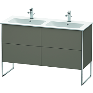 Duravit XSquare Duravit XSquare XS444909090 128x59.2x47.8cm, 4 pull-outs, flannel gray silk matt