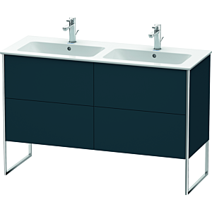 Duravit XSquare Duravit XSquare XS444909898 128x59.2x47.8cm, 4 pull-outs, midnight blue, silk matt