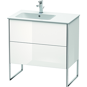 Duravit XSquare Duravit XSquare XS445002222 81x59.2x47.8cm, 2 pull-outs, basin on the left, white high gloss