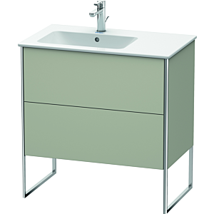 Duravit XSquare Duravit XSquare XS445006060 81x59.2x47.8cm, 2 pull-outs, basin on the left, Taupe silk matt