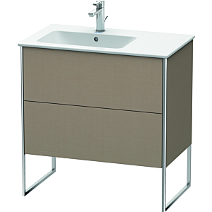 Duravit XSquare Duravit XS445007575 81x59.2x47.8cm, 2 coulissants, lavabo à gauche, Lin
