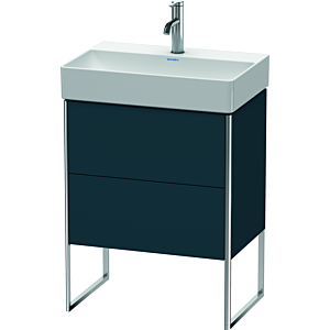Duravit XSquare Duravit XS445309898 58.4x49.1x39cm, 2 coulissants, bleu nuit soie mat