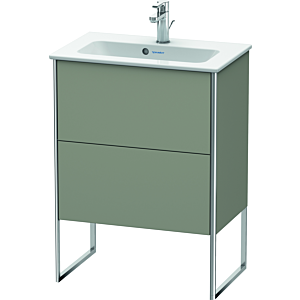 Duravit XSquare Duravit XS445409292 61x59.2x38.8cm, 2 coulissants, gris pierre soie mat