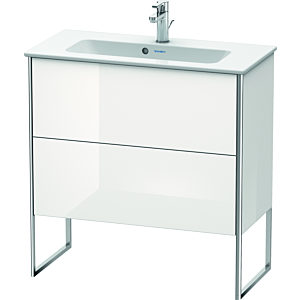 Duravit XSquare Waschtisch-Unterschrank XS445502222 81x59,2x38,8cm, 2 Auszüge, weiß hochglanz
