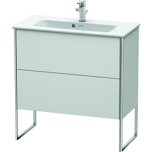 Duravit XSquare Waschtisch-Unterschrank XS445503636 81x59,2x38,8cm, 2 Auszüge, weiß seidenmatt
