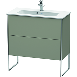 Duravit XSquare Duravit XS445509292 81x59,2x38,8cm, 2 tiroirs, gris pierre satiné mat