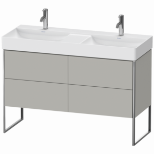 Duravit XSquare Duravit XS445600707 118,4x73,1x46cm, 4 coulissants, gris béton mat