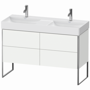 Duravit XSquare Duravit XS445601818 118,4x73,1x46cm, 4 coulissants, blanc mat