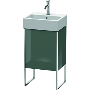 Duravit XSquare Waschtisch-Unterschrank XS4470L3838 43,4x49,1x34cm, Tür links, Dolomiti Grey hochglanz