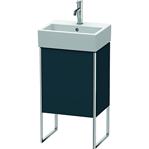 Duravit XSquare Waschtisch-Unterschrank XS4470L9898 43,4x49,1x34cm, Tür links, Nachtblau seidenmatt