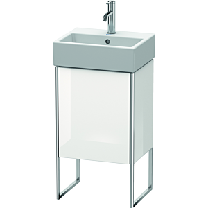 Duravit XSquare Waschtisch-Unterschrank XS4470R2222 43,4x49,1x34cm, Tür rechts, weiß hochglanz