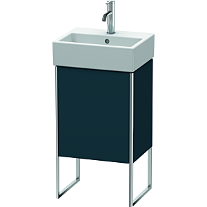 Duravit XSquare Waschtisch-Unterschrank XS4470R9898 43,4x49,1x34cm, Tür rechts, Nachtblau seidenmatt