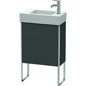 Duravit XSquare XS4471R4949 48,4x49,1x24cm, porte à droite, Graphit mat