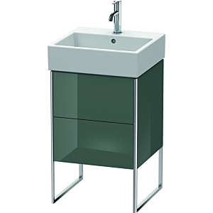 Duravit XSquare Duravit XS447203838 48,4x49,1x46cm, 2 coulissants, Dolomiti Grey brillant