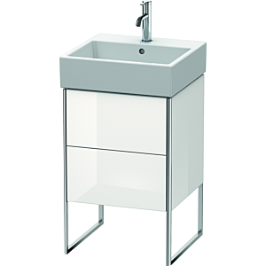 Duravit XSquare Duravit XS447208585 48.4x49.1x46cm, 2 coulissants, blanc brillant