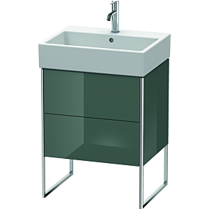 Duravit XSquare Duravit XSquare XS447303838 58.4x49.1x46cm, 2 pull-outs, Dolomiti Grey high gloss