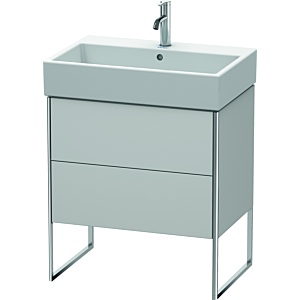 Duravit XSquare XS447403939 68,4x49,1x46cm, 2 tiroirs, blanc nordique satiné