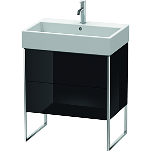 Duravit XSquare Duravit XSquare XS447404040 68.4x49.1x46cm, 2 pull-outs, black high gloss