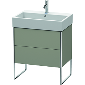 Duravit XSquare Duravit XSquare XS447409292 68.4x49.1x46cm, 2 pull-outs, stone gray, satin finish