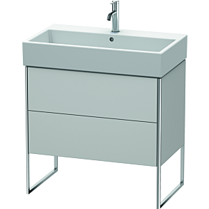Duravit XSquare Duravit XS447503939 78,4x49,1x46cm, 2 tiroirs, blanc nordique satiné
