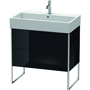 Duravit XSquare Duravit XSquare XS447504040 78.4x49.1x46cm, 2 pull-outs, black high gloss