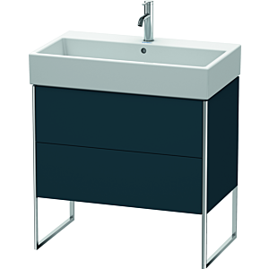 Duravit XSquare Duravit XSquare XS447509898 78.4x49.1x46cm, 2 pull-outs, night blue satin finish