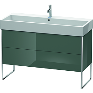 Duravit XSquare XS447703838 118,4x49,1x46cm, 2 Dolomiti Grey , Dolomiti Grey brillant