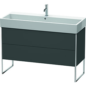 Duravit XSquare Duravit XSquare XS447704949 118.4x49.1x46cm, 2 pull-outs, Graphit matt