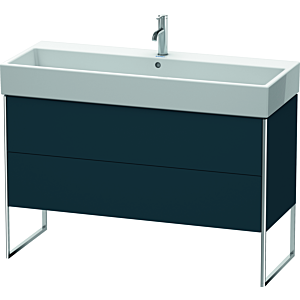 Duravit XSquare Duravit XSquare XS447709898 118.4x49.1x46cm, 2 pull-outs, midnight blue satin finish