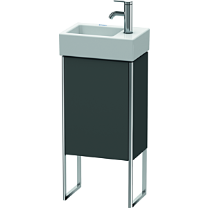 Duravit XSquare Waschtisch-Unterschrank XS4479R4949 36,4x49,1x24cm, Tür rechts, Graphit matt